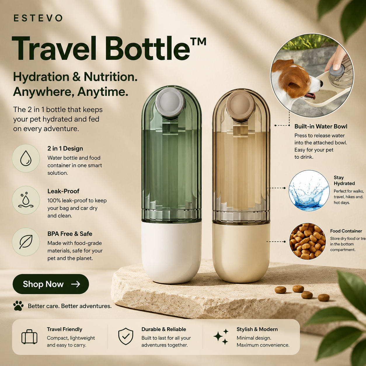 ESTEVO Travel Bottle™