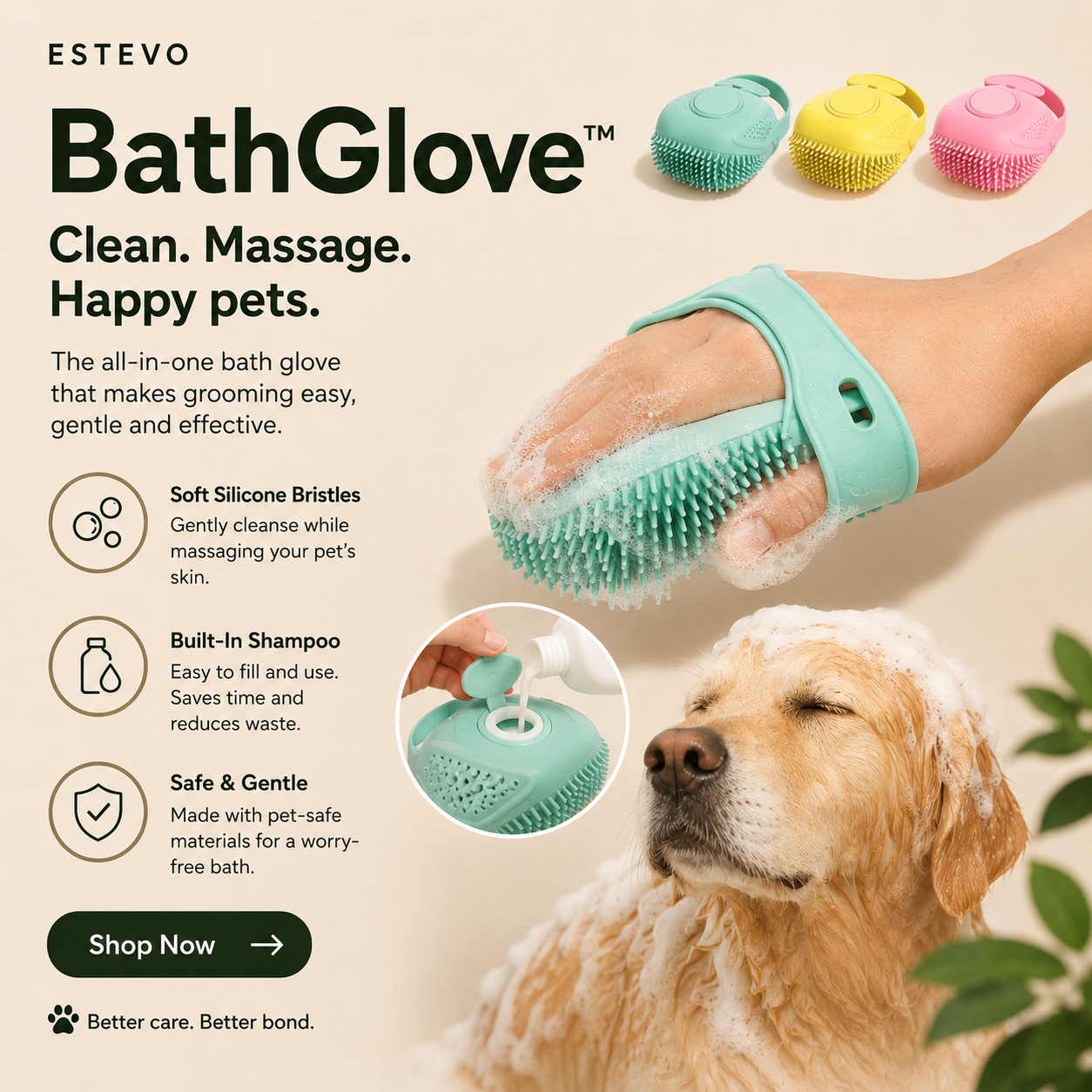 ESTEVO BathGlove™
